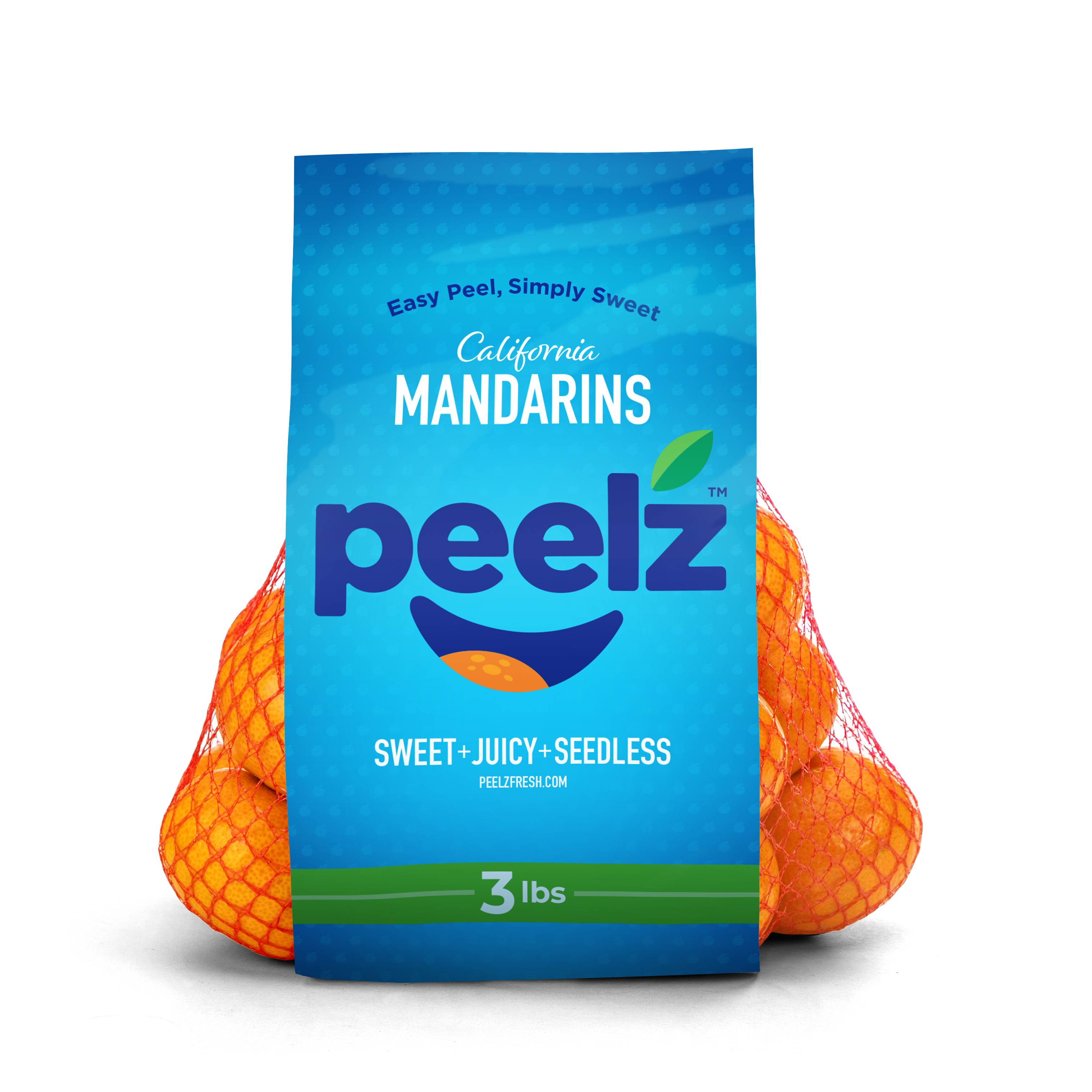 Peelz mandarin bag packaging