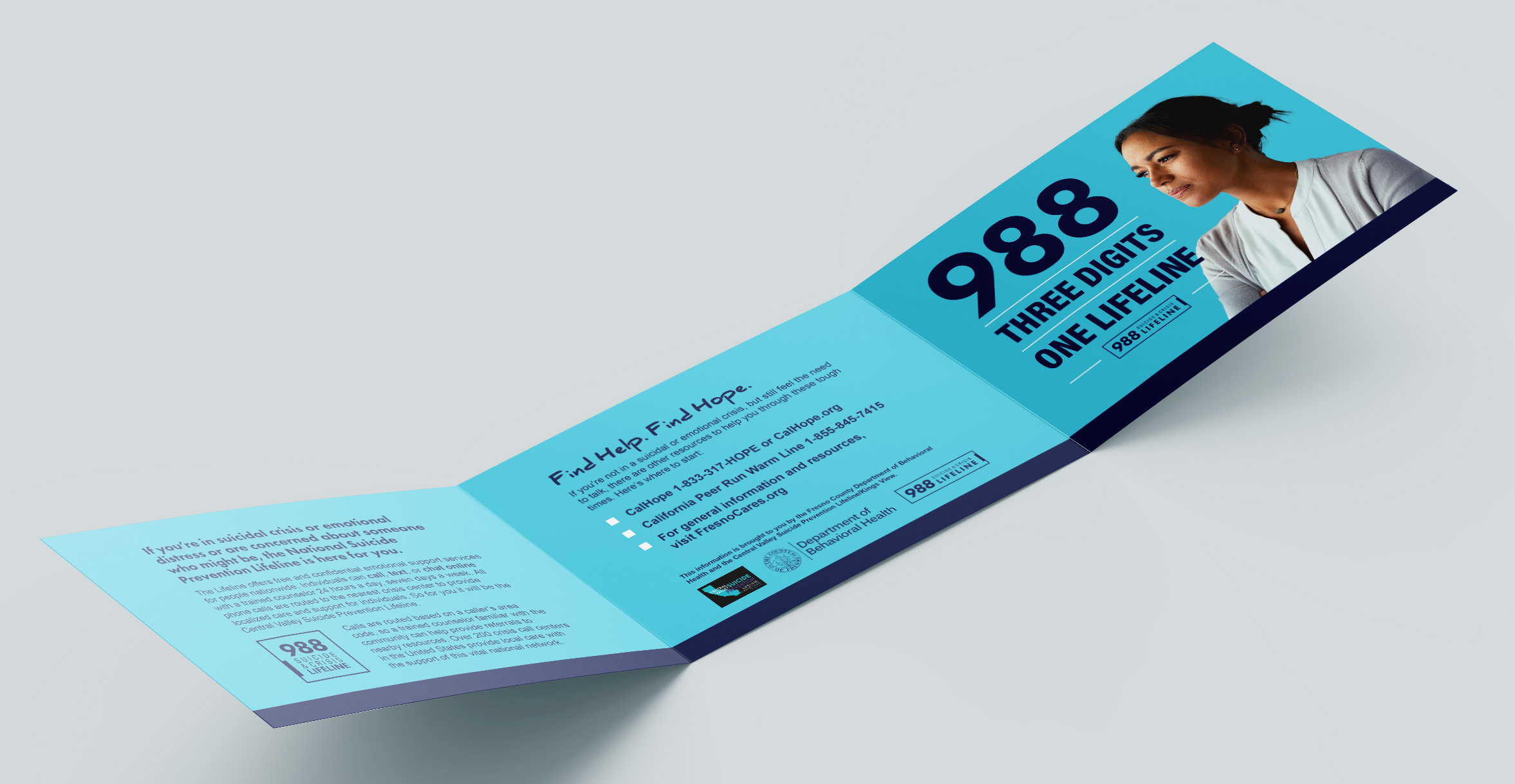 988 Suicide and Crisis Lifeline Brochure